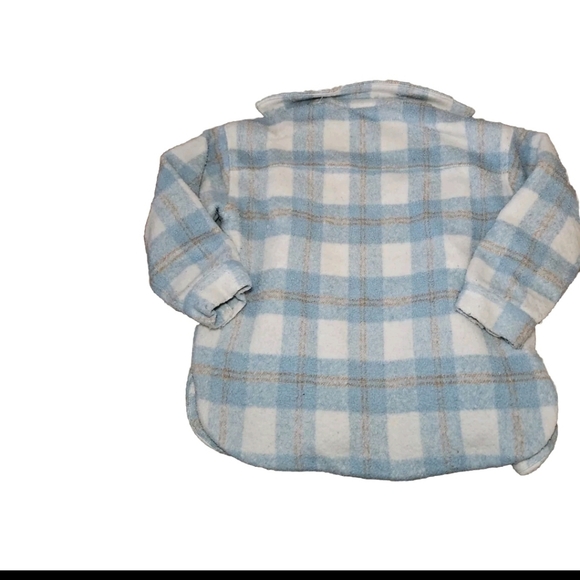 L* Space Womens Warm Seaside Shacket in Poolside & Cream S - Picture 8 of 13